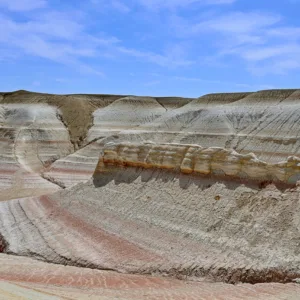 Entdecke Kasachstan - Tiramisu- oder Kyzylkup-Schlucht des Ustyurt Plateaus