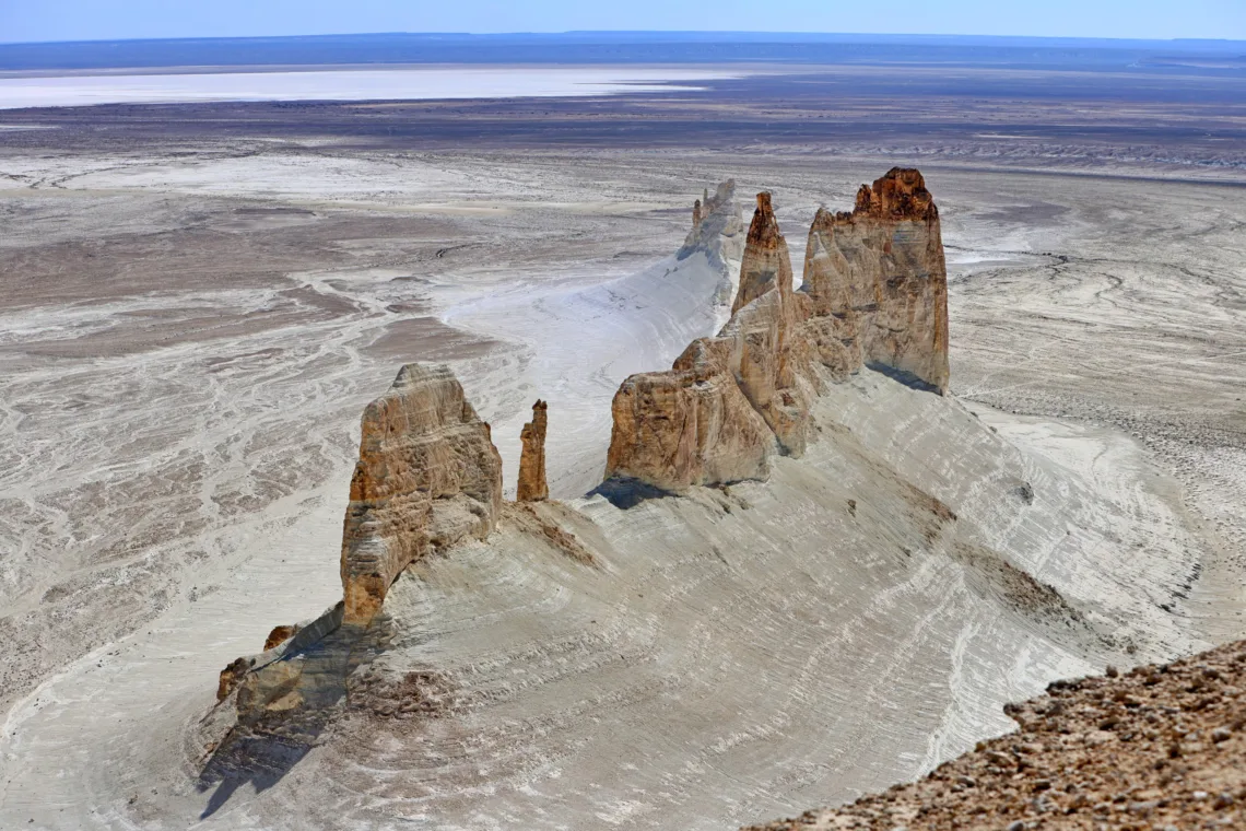 Entdecke Kasachstan - Bozzhyra-Trakt des Ustyurt-Plateaus