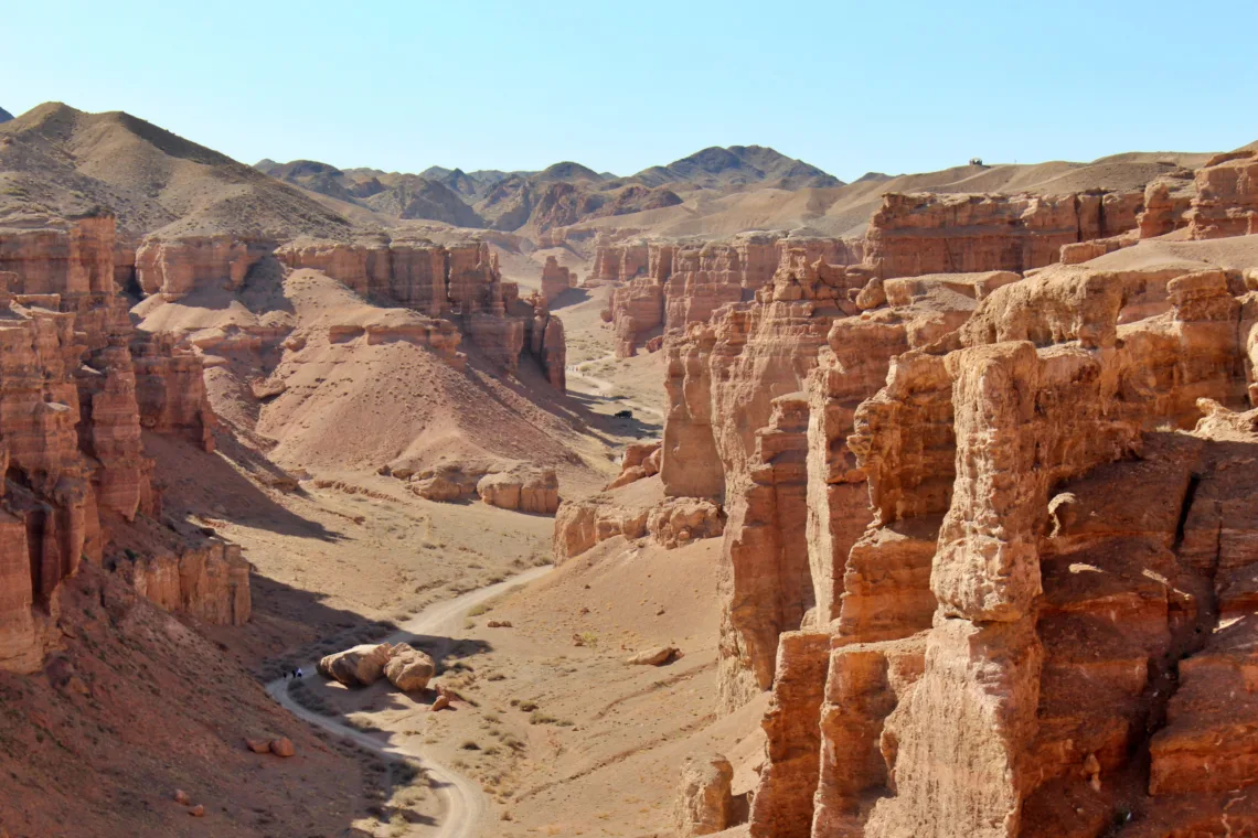 Entdecke Kasachstan - Scharyn-Schlucht in der Region Almaty im Süden von Kasachstan