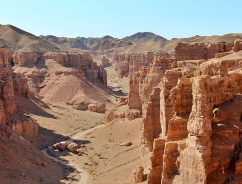 Entdecke Kasachstan - Scharyn-Schlucht in der Region Almaty im Süden von Kasachstan